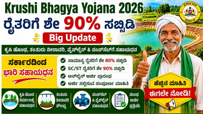 Krushi Bhagya Yojana 2026